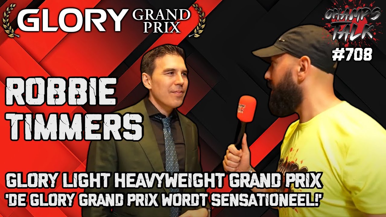 Robbie Timmers ‘Dit event was ‘n 8½ en de Glory Grand Prix is sensationeel’ #GLORY92 #GloryGrandPrix