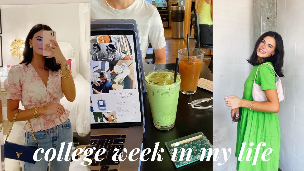 VLOG | college week in my life: classes, room organization, going out, mini fall haul!