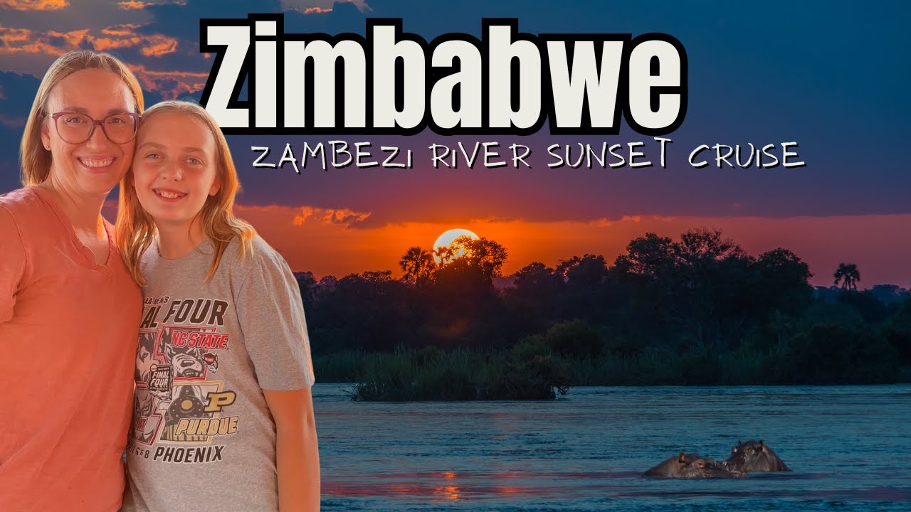 Exploring Zimbabwe Africa! | Pioneer's Lodge Room Tour & Zambezi River Sunset Dinner Cruise!