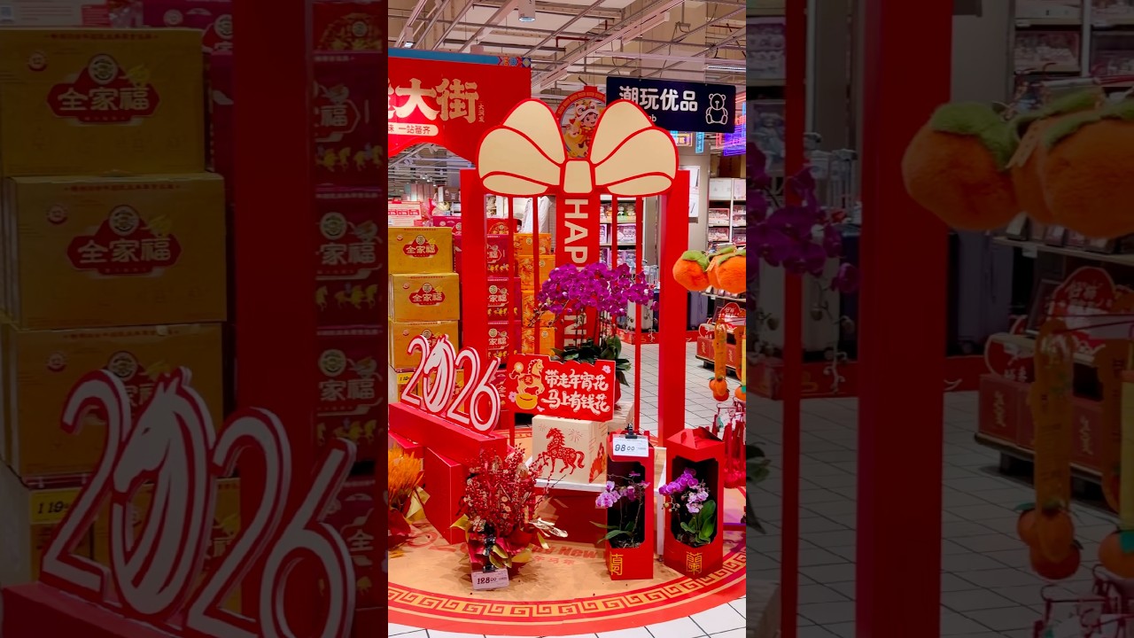 Chiński Nowy Rok w RT-Mart Chiny 🇨🇳 #cny #rtmart #china