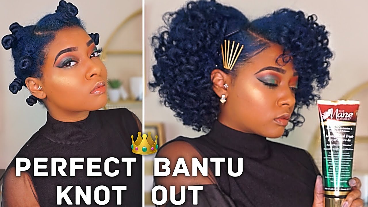 Achieve Defined & Moisturized Bantu Knots | The Mane Choice Do It 