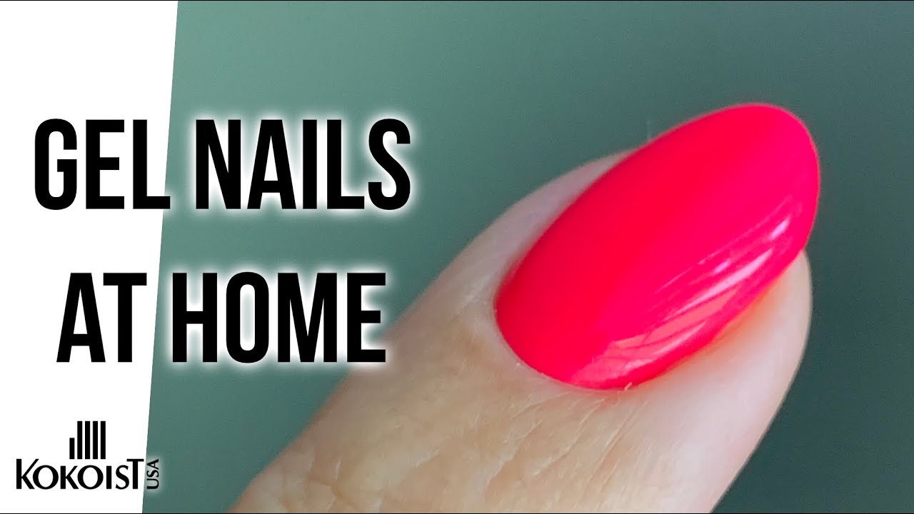 How To Beautiful Gel Nails At Home