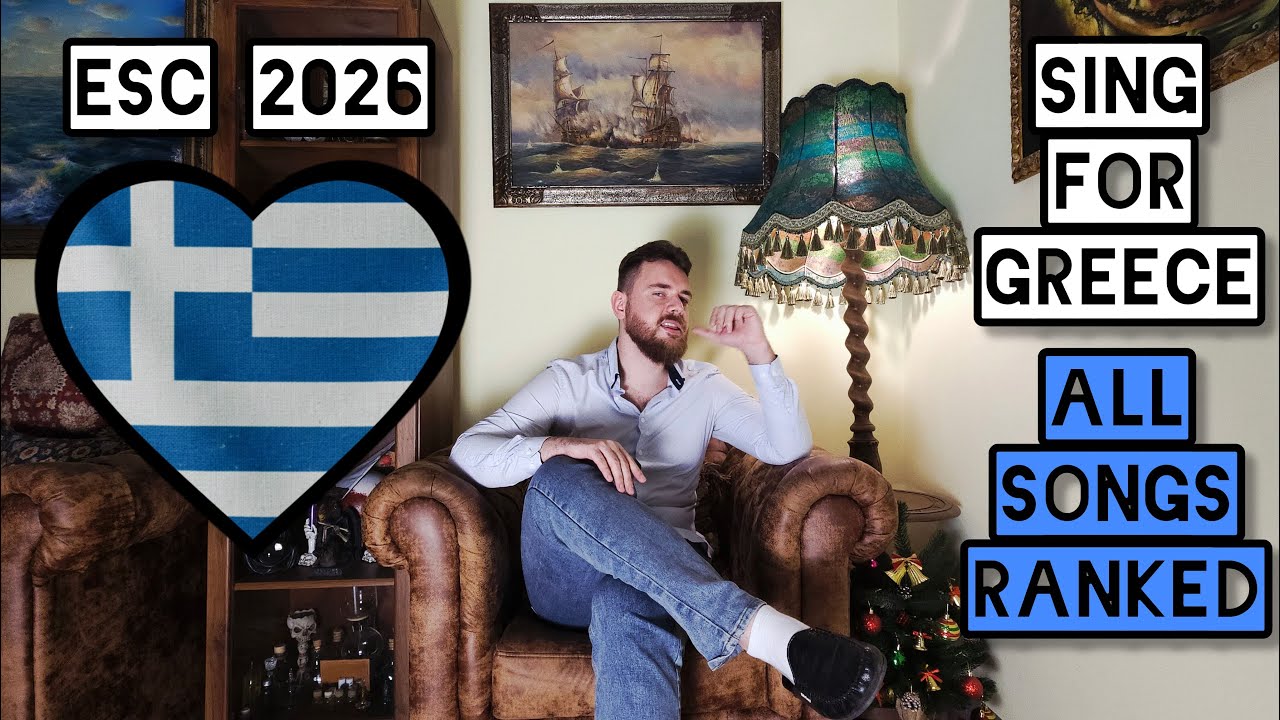 Sing For Greece 2026 - Greek National Selection for Eurovision - listening & ranking by Nowmanco