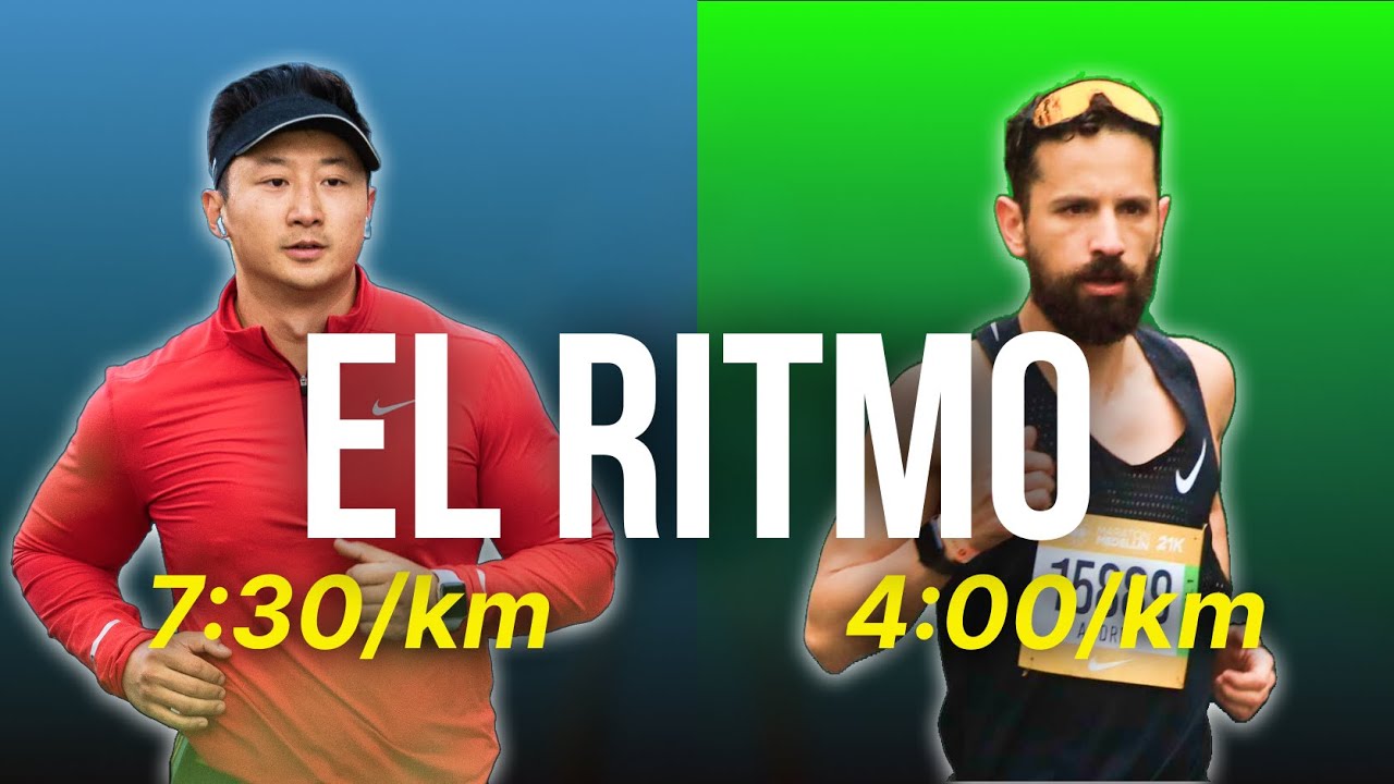 Qu&eacute; es el ritmo y cu&aacute;l es tu nivel corriendo.