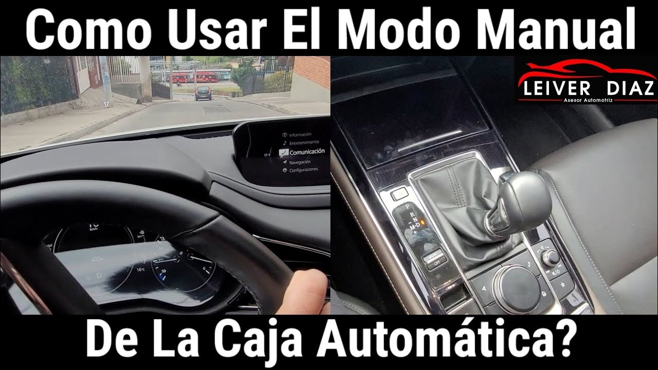 Como Usar El Modo Manual En Caja Automática?