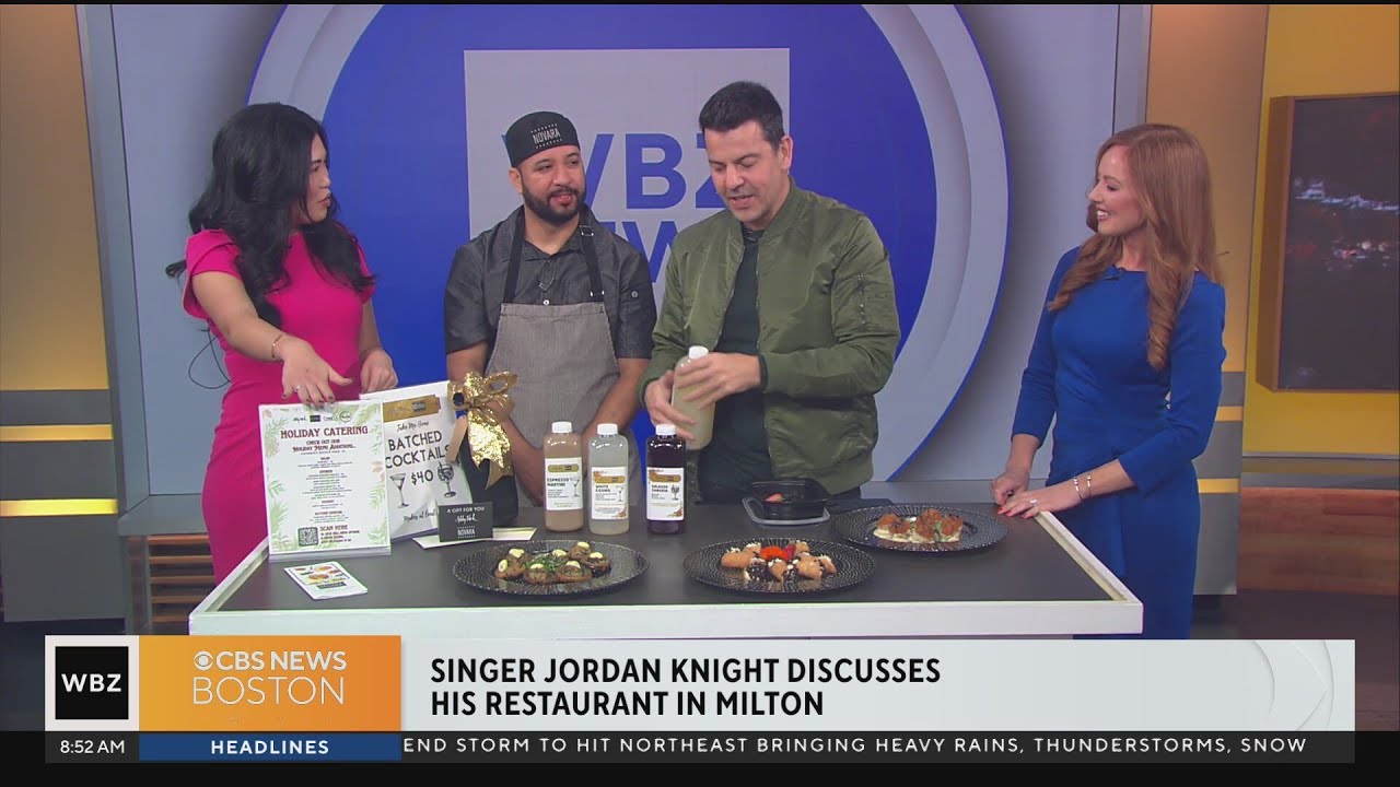 Jordan Knight talks New Kids on the Block summer tour, shares appetizers from his restaurants