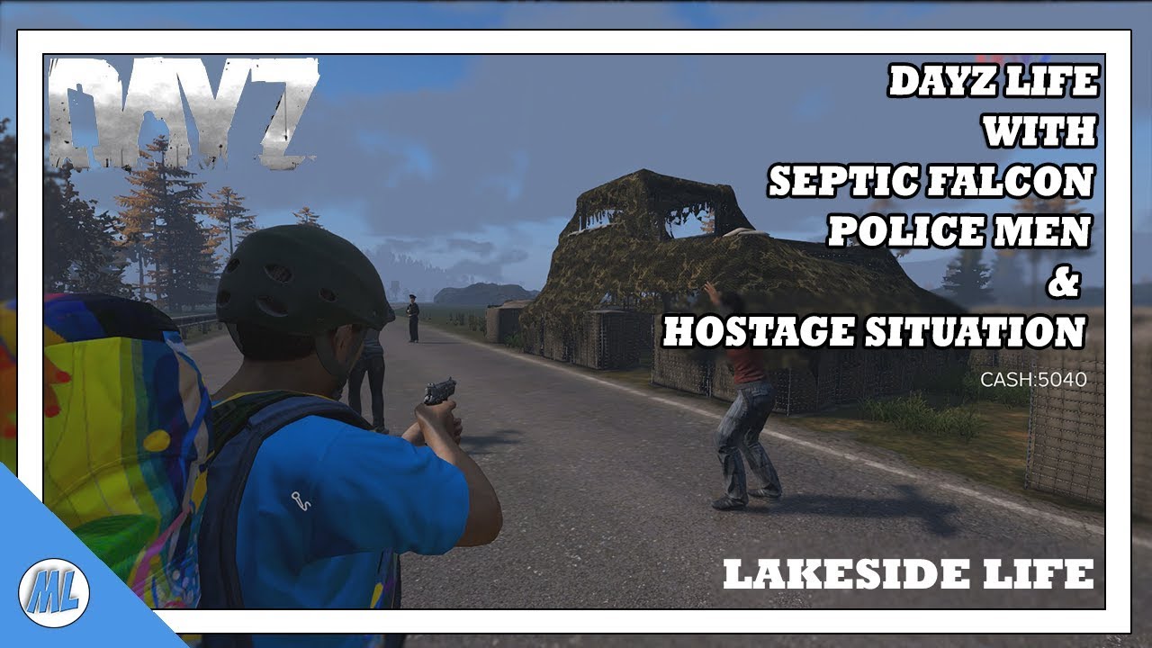 DAYZ LIFE: HOSTAGE SITUATION & DRUG RUNNERS w/Septic Falcon #DayZ