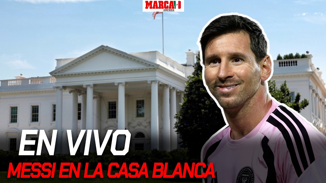 Donald Trump da la bienvenida al Inter Miami CF a la Casa Blanca | EN VIVO