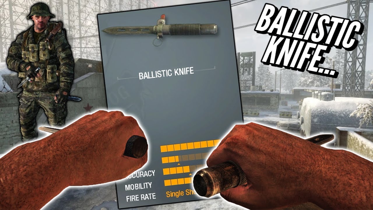 This Is The Ballistic Knife From Black Ops 1 In 2023..