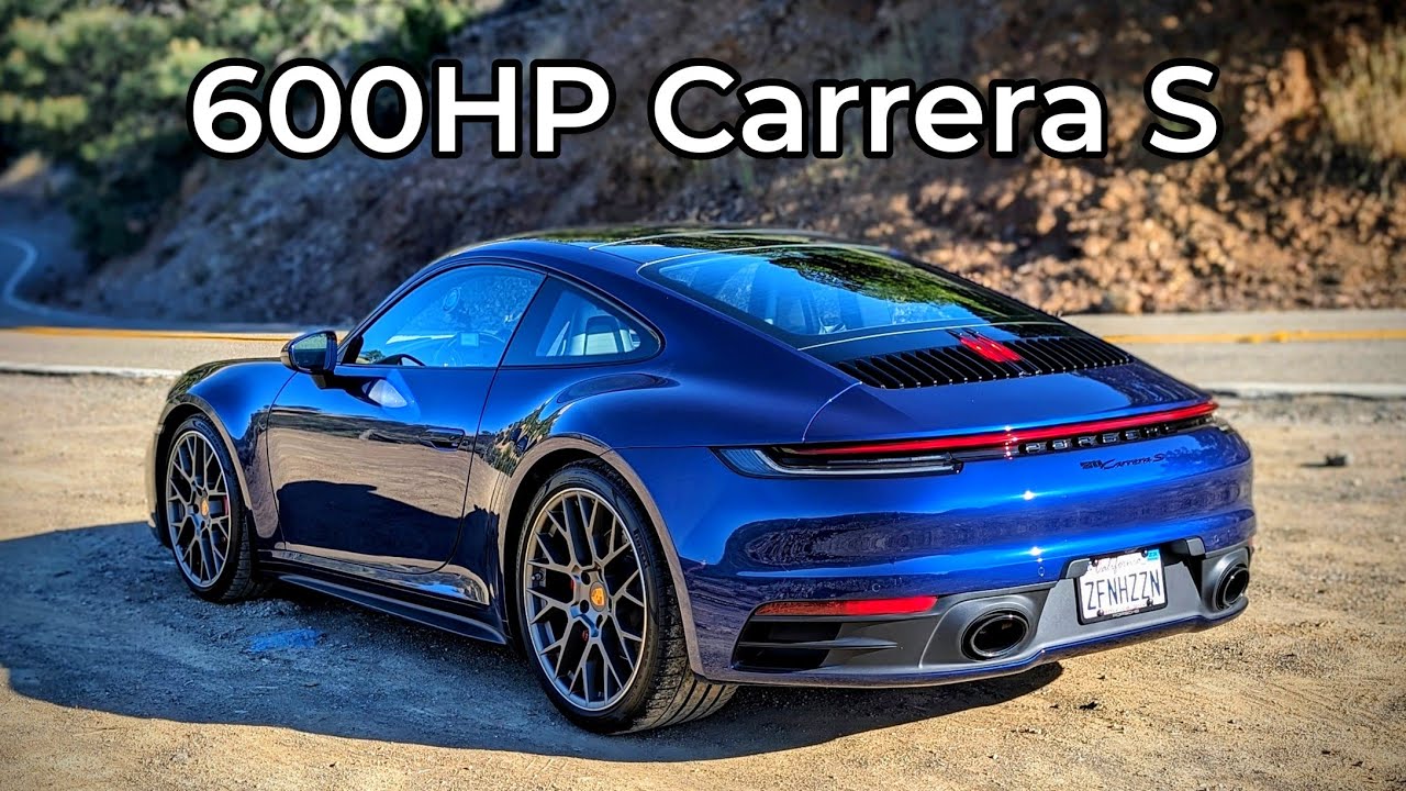 Porsche 911 Carrera S 2022 года с механической коробкой передач (600 л. с.) — «бюджетный» Turbo S?
