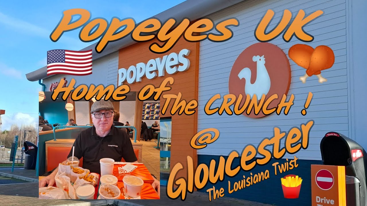 Popeyes UK..the home of the crunch with a Louisiana twist?