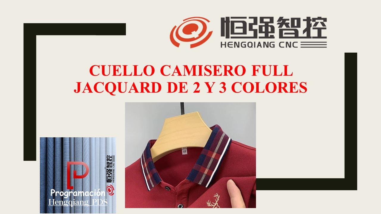 CUELLO CAMISERO DE 2 Y 3 COLORES  en HENGQIANG PDS