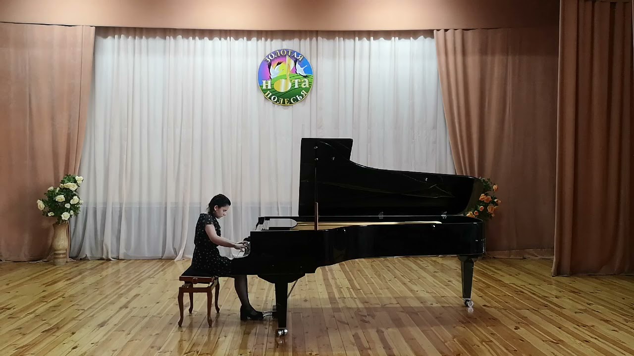 Будник Янина (14лет), фортепиано. Х открытый региональный конкурс 