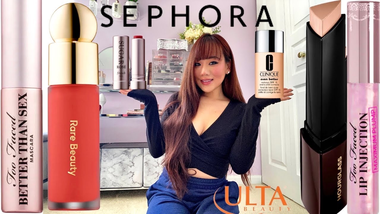 Huge Sephora + Ulta Haul | Going broke buying makeup and I don't regret it! 😅