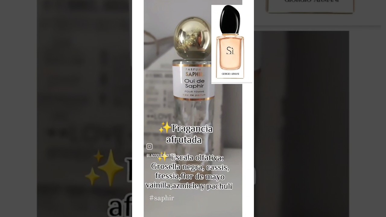 Dupe de perfumes Saphir !! Olores id&eacute;nticos!!#dupe #dupeperfumes #perfumes