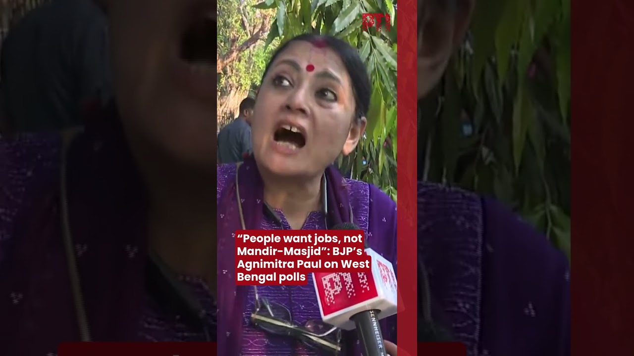 &ldquo;People want jobs, not Mandir-Masjid&rdquo;: BJP&rsquo;s Agnimitra Paul on West Bengal polls