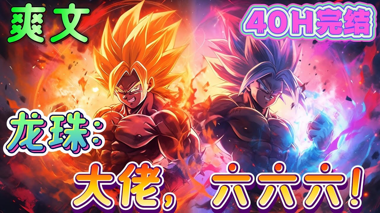 🔥完结🔥《龙珠：大佬，六六六！》穿越七龙珠世界成为本不该存在悟吉塔！只是普普通通的人罢了，也就只能随手打爆几个宇宙。在这个男人面前，六道仙人都显得如此弱小。#龙珠#有声漫画#爽文#无敌#穿越