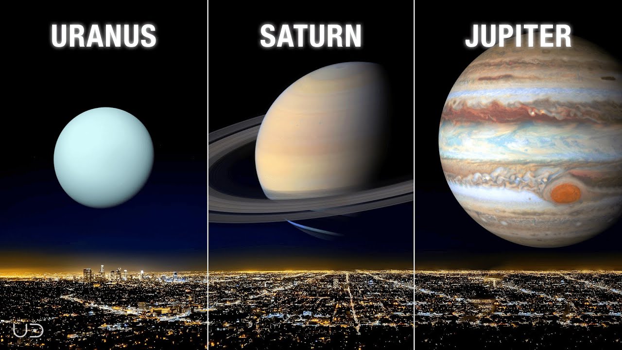 If All Solar System's Planets Became Our Moon | (Realistic Visualization)