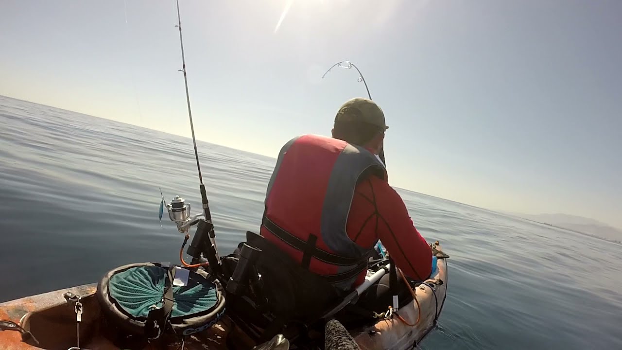 Dia de PULPOS a SLOW JIGGING y FONDEO CON PEZ VIVO desde mi KAYAK BARRACUDA Pro