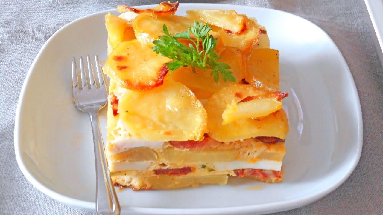 Francúzske zemiaky 🧅🥚🥔
