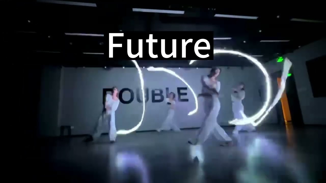 LED lighting ribbon dance performance