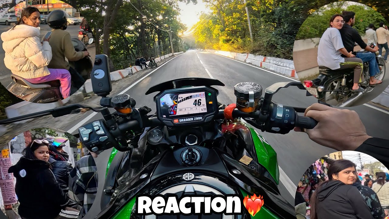 🤯Reaction on Kawasaki ZH2 | Hyper Riding | Loudest Kawasaki | Market Reaction #kawasaki #zh2 #z900