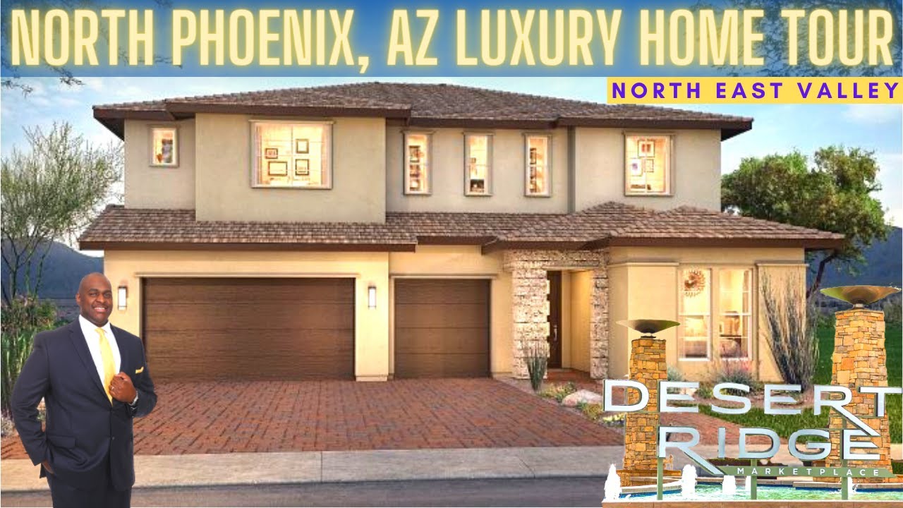North Phoenix Arizona Home Tour | Desert Ridge | North Scottsdale AZ