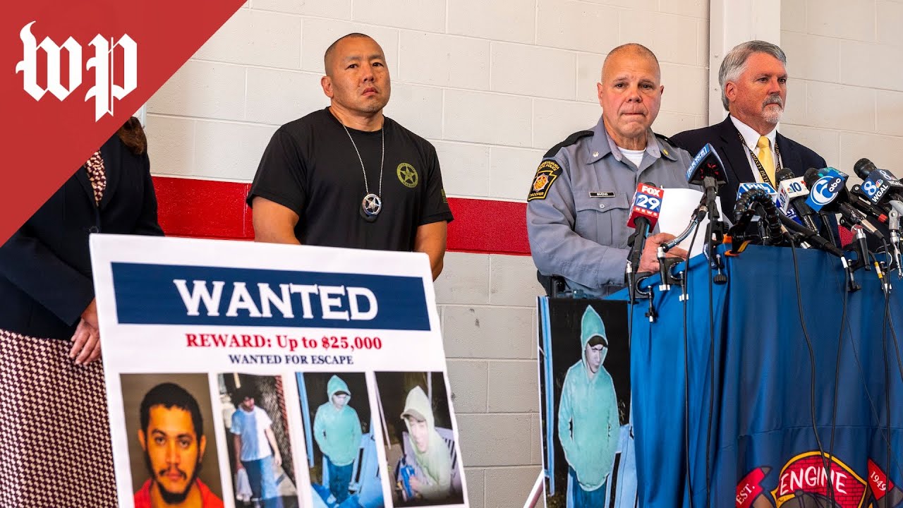 Police announce capture of escaped Pennsylvania fugitive