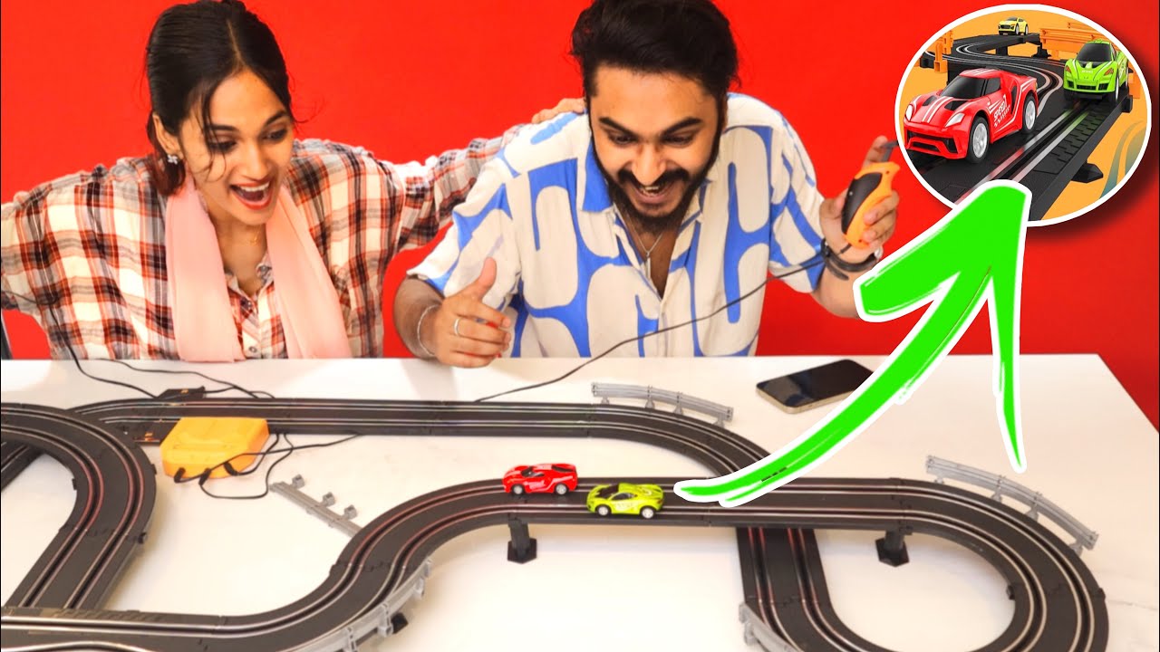 അടിപൊളി HOT WHEEL RACE TRACK UNBOXING🔥DUDE VS DUDY🔥UNBOXINGDUDE l