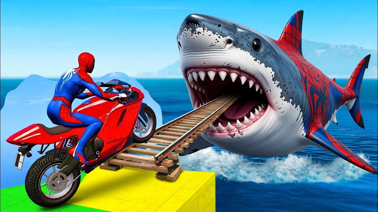 الرجل العنكبوت انقاذ باتمان Spider-Man Rescue batman vs iron man vs venom funny Game GTA 5 superhero