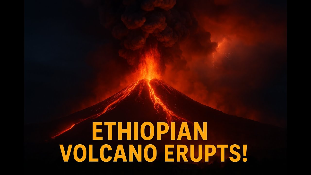 Ethopian Volcano Erupts Afters 12000 Years,Ash Enter Indian Amid Toxic Air | Samarth Mishra | IITP