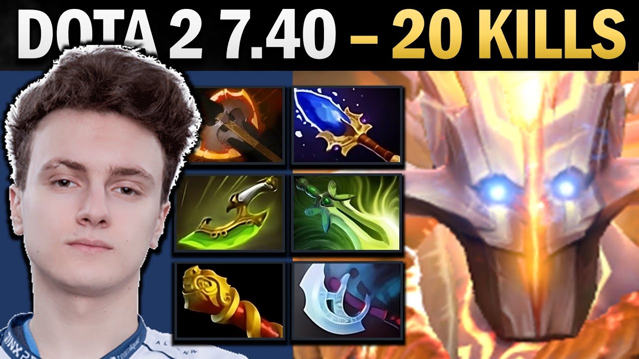 Juggernaut Pro Carry with Aghanims and 20 Kills   Dota Gameplay