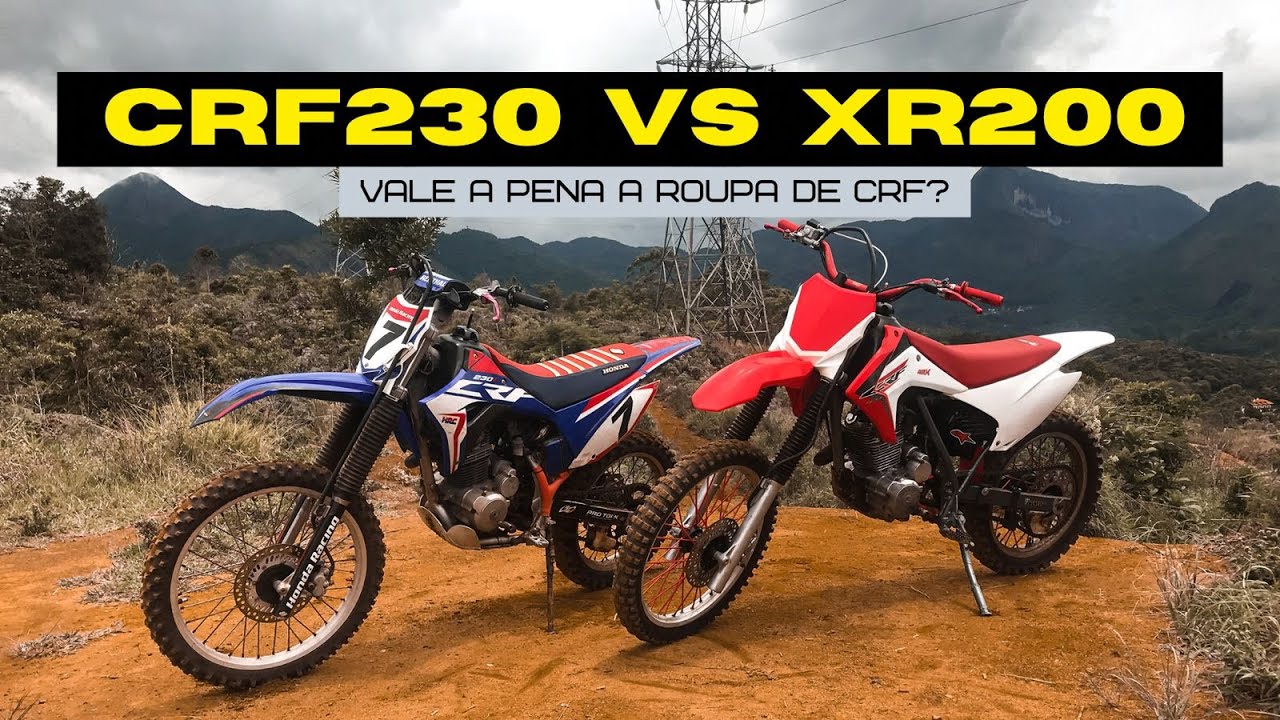 Xr 200 com roupa de crf 230 vale a pena? | ROIAVLOG #04