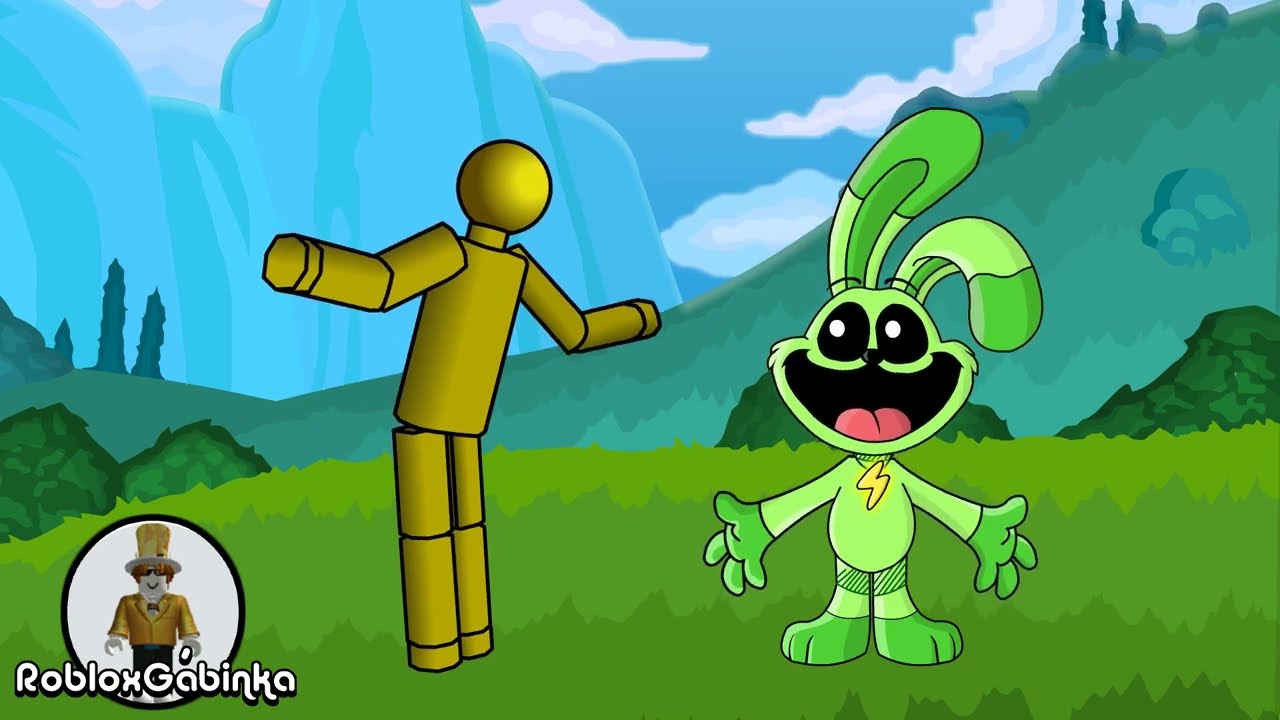 Hoppy to the Moon (Poppy Playtime Chapter 3) (Smiling Critters)
