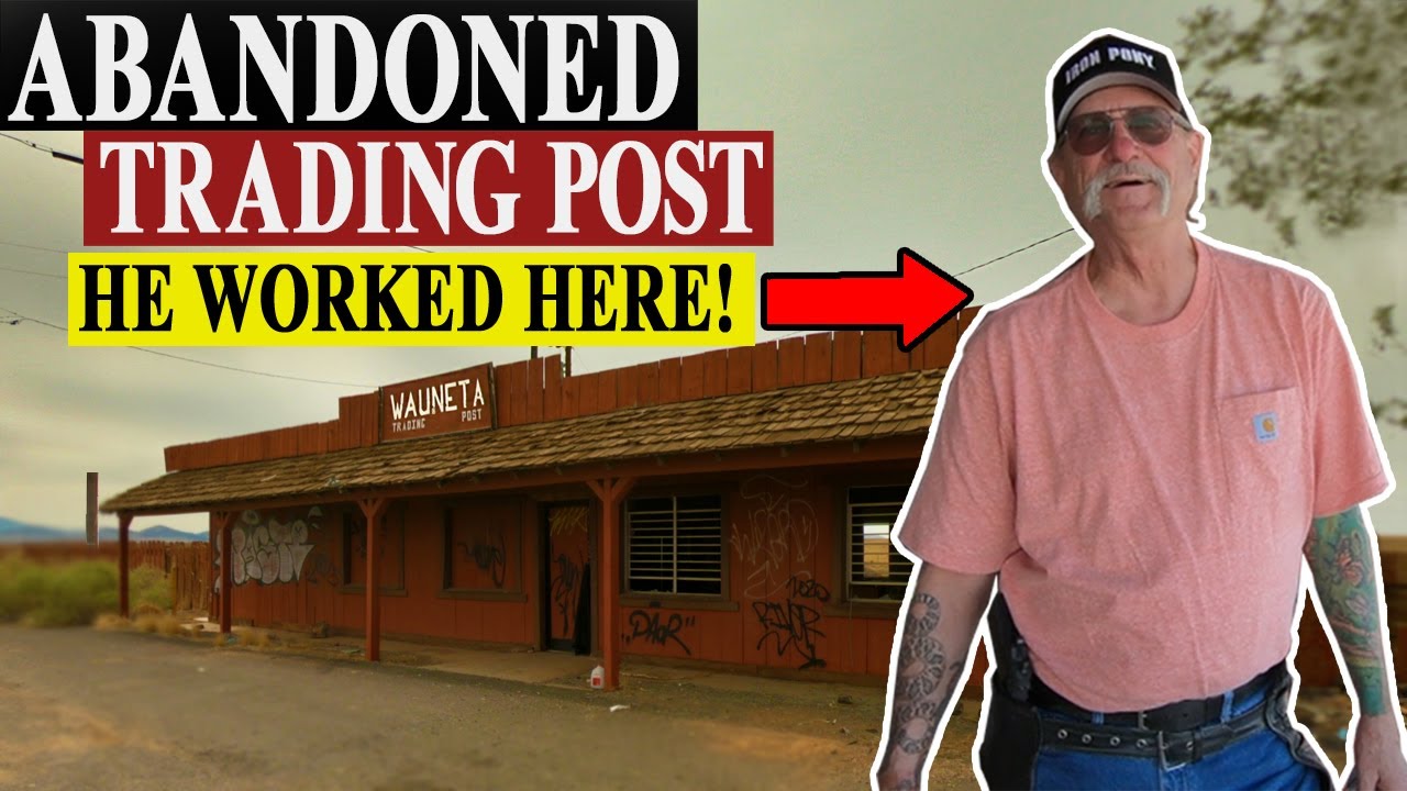 exploring the Abandoned Wauneta Trading Post and running into somebody that use to work here!