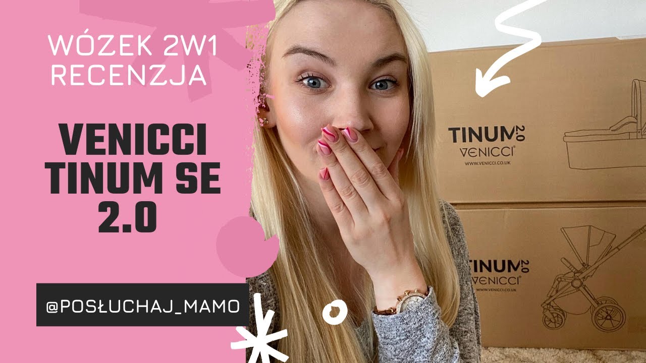 Venicci Tinum SE 2.0 wózek 2w1 RECENZJA