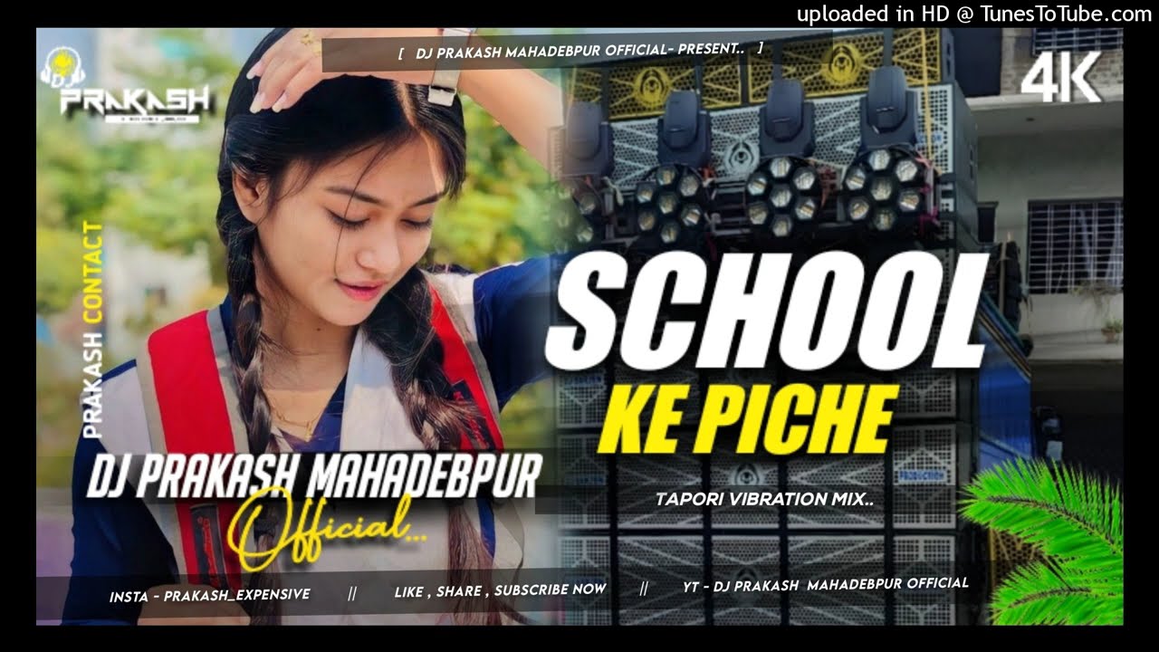𝘿𝙅 𝙎𝘼𝙍𝙕𝙀𝙉 𝙋𝙀𝙍𝙎𝙊𝙉𝘼𝙇 𝙎𝙊𝙉𝙂 School Ke Piche Tapori Vibration Mix Dj Prakash Mahadebpur Official