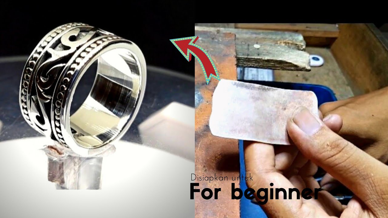 I turn silver plates into luxury rings |Tutorial Handmade Jewelry