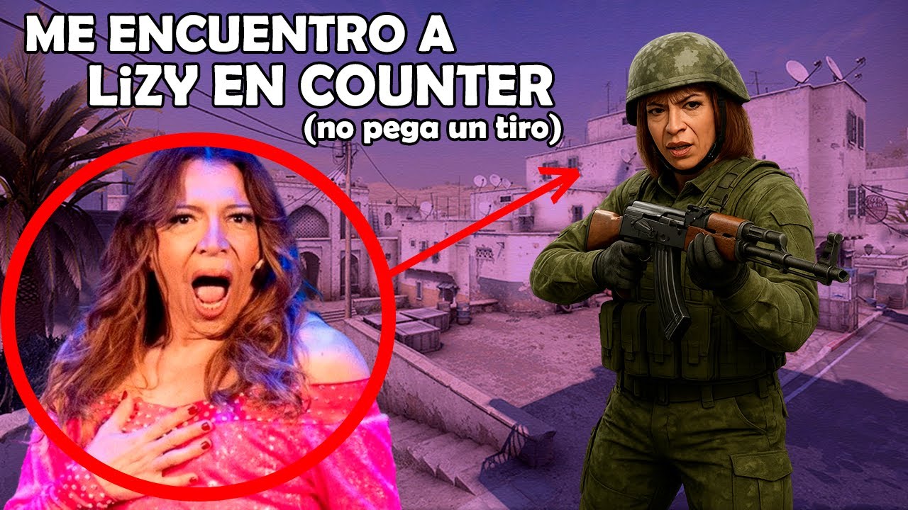 ASÍ FUE ENCONTRAR A LIZY TAGLIANI EN COUNTER STRIKE 2… INCREÍBLE 😳