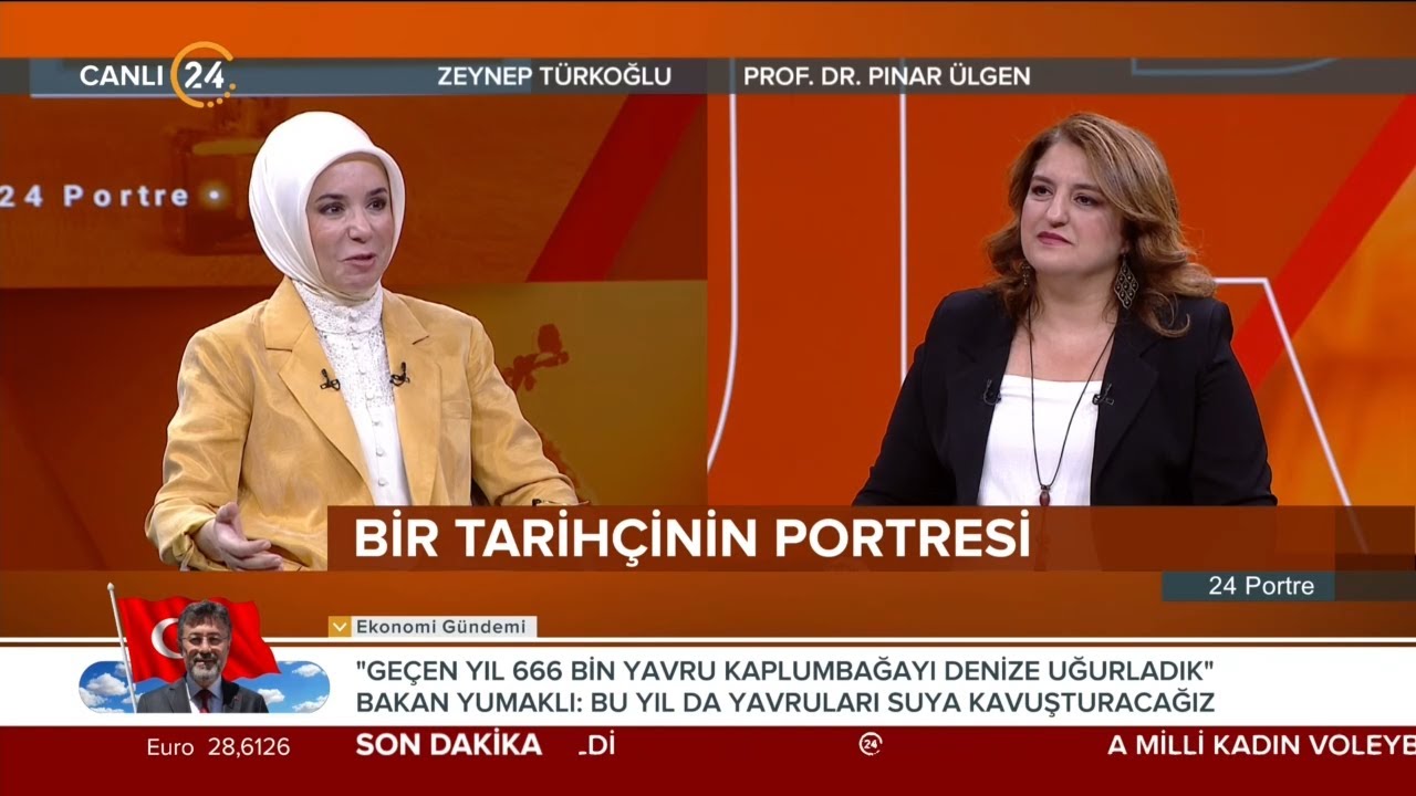 Zeynep Türkoğlu ile “24 Portre” /Ortaçağ Avrupa'sında Hayat- 27 08 2023