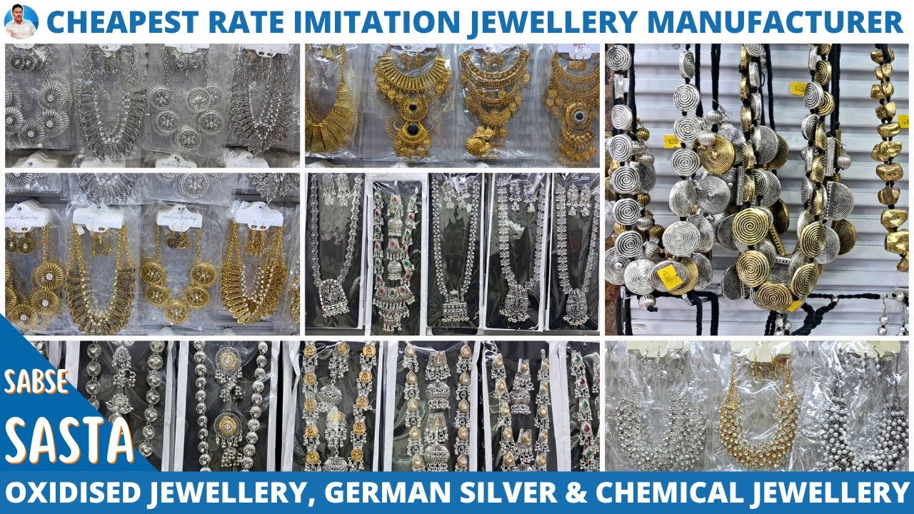 Cheapest RateTrendy  Oxidised Jewellery, Chemical Jewellery & German Silver Jewellery Wholesaler