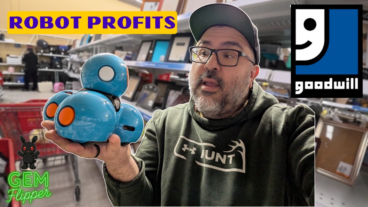 Savers Thrifting Win? Programmable Robot Find + Goodwill Reselling Comparison
