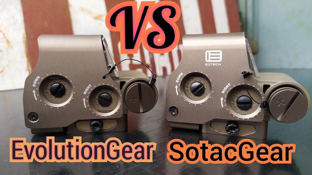EOTech EXPS by EvolutionGear VS EXPS by SotacGear