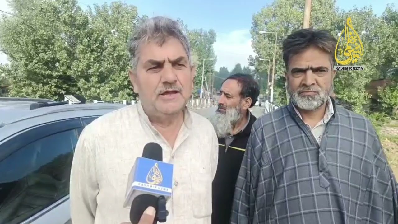 نالہ ویشو میں پانی کی سطح میں کمی , لوگوں میں اطمینان کی لہر 