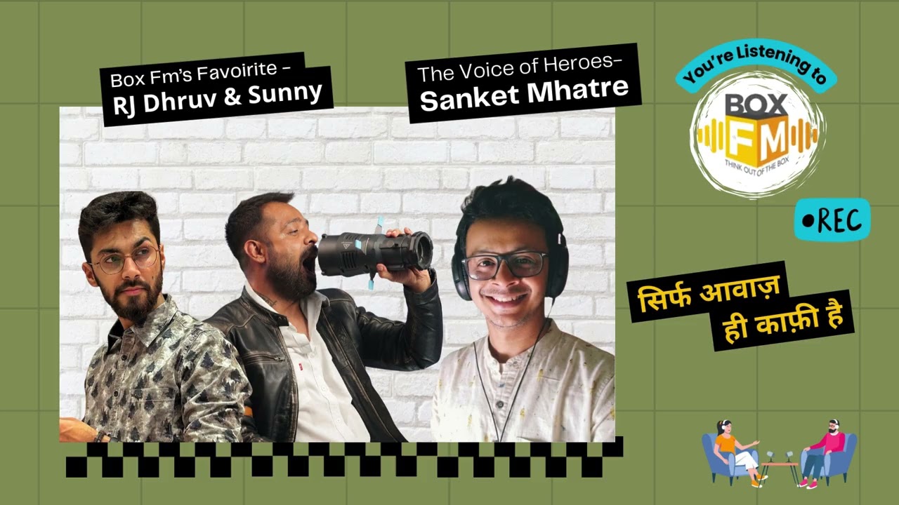 How to Master Voice Over ft. Sanket Mhatre | Box FM Special