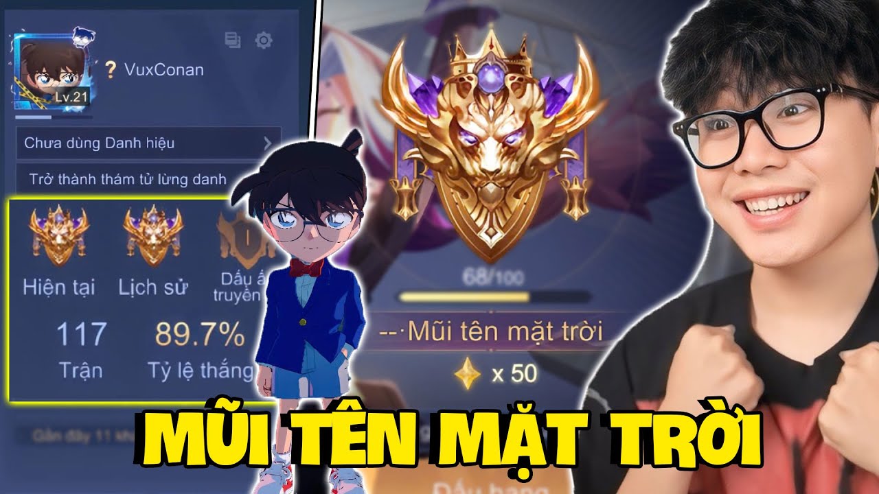 VUX HÀNH TRÌNH YORN CONAN TỪ CAO THỦ LÊN CHIẾN TƯỚNG 50 SAO TRỞ THÀNH MŨI TÊN MẶT TRỜI