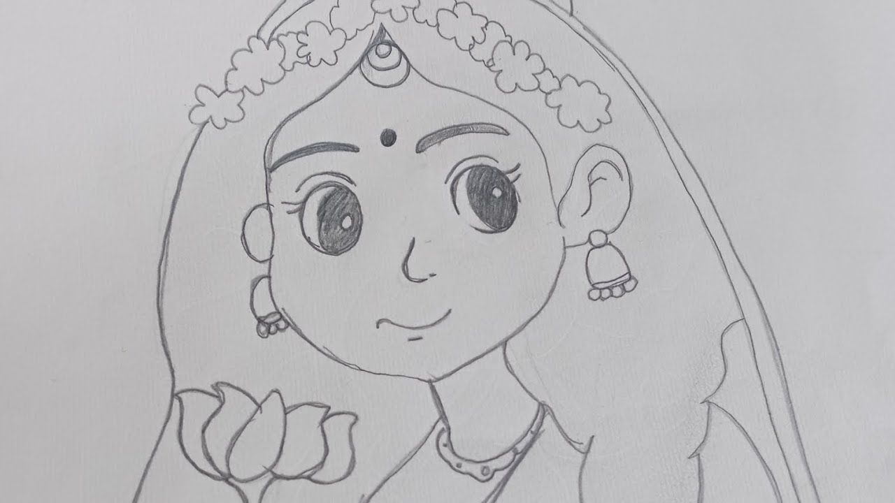 Radha rani ki drawing ♥️