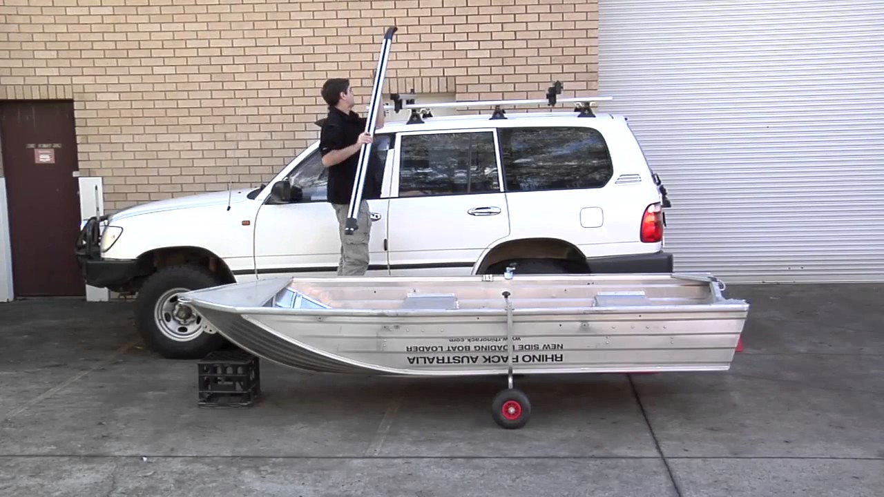 Rhino Rack   Side Boat Loader Installation Part 5   Top Sliding Bars Installation