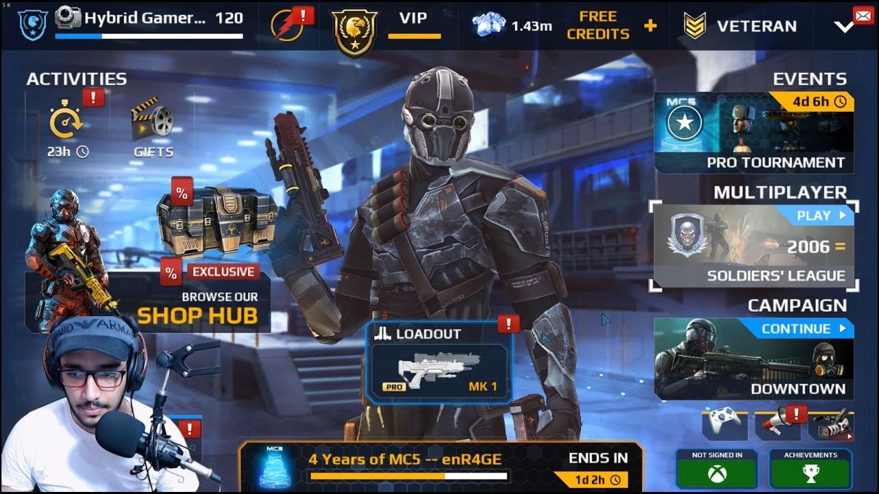 Modern Combat 5 - Prestige Marauder 
