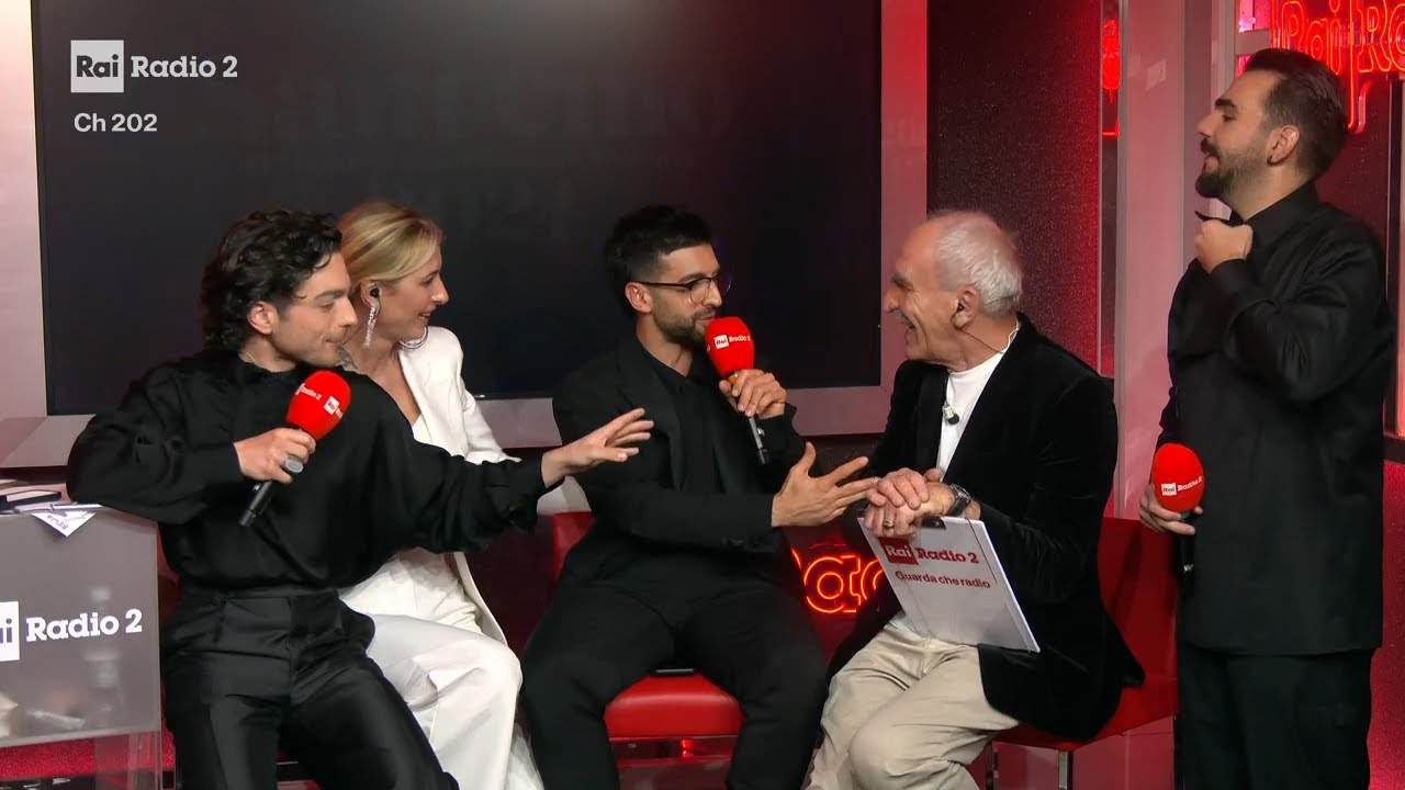 Intervista a Il Volo (Serata Finale) - Radio2 a Sanremo